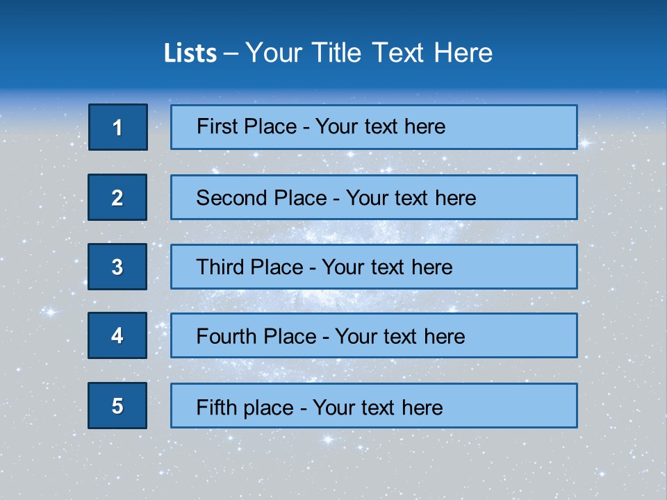 Telescope Andromeda Galaxy PowerPoint Template
