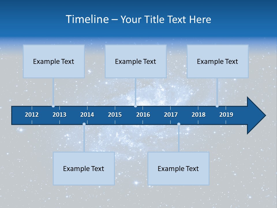 Telescope Andromeda Galaxy PowerPoint Template