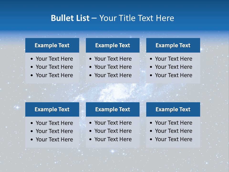 Telescope Andromeda Galaxy PowerPoint Template