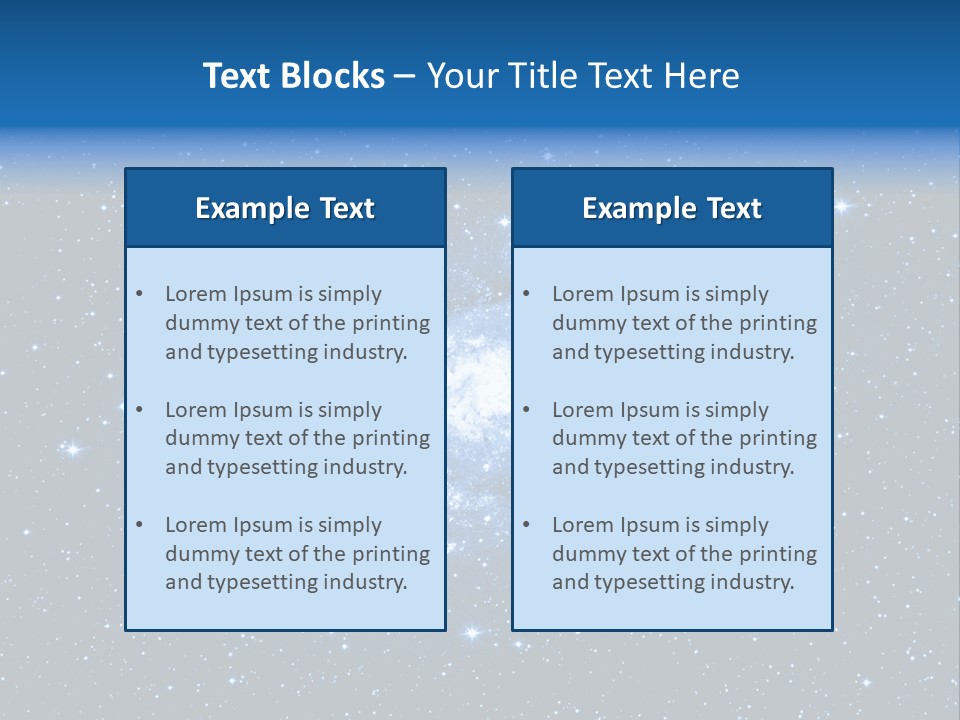 Telescope Andromeda Galaxy PowerPoint Template