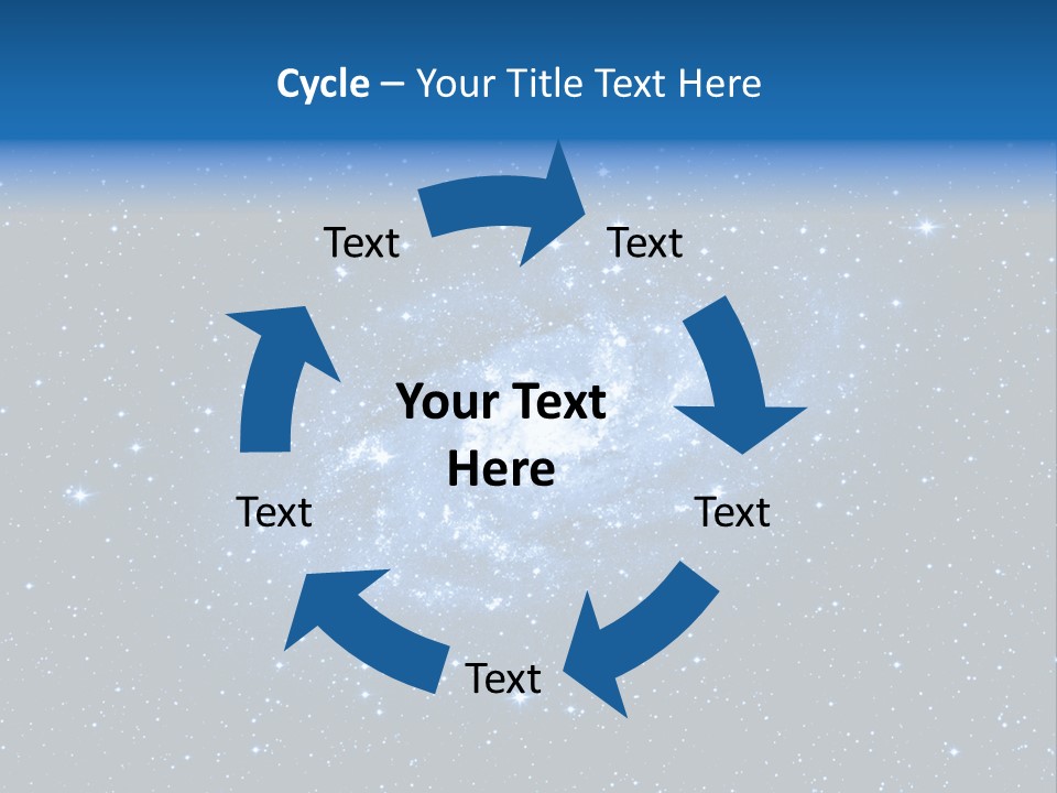 Telescope Andromeda Galaxy PowerPoint Template
