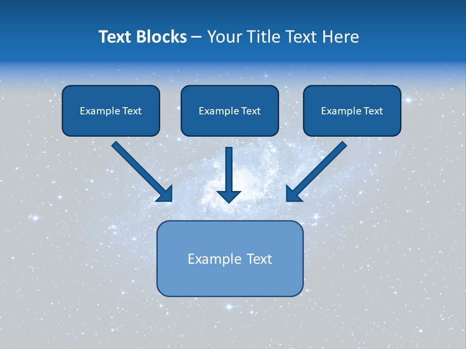 Telescope Andromeda Galaxy PowerPoint Template