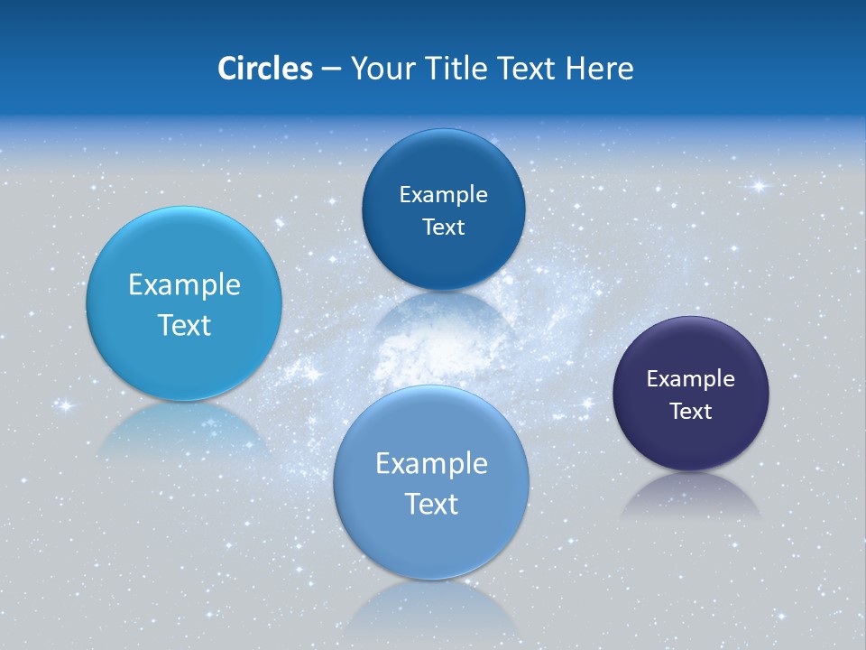 Telescope Andromeda Galaxy PowerPoint Template