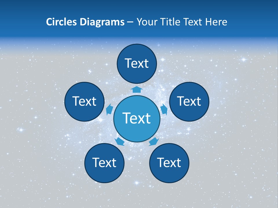 Telescope Andromeda Galaxy PowerPoint Template