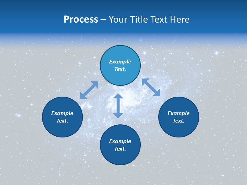 Telescope Andromeda Galaxy PowerPoint Template