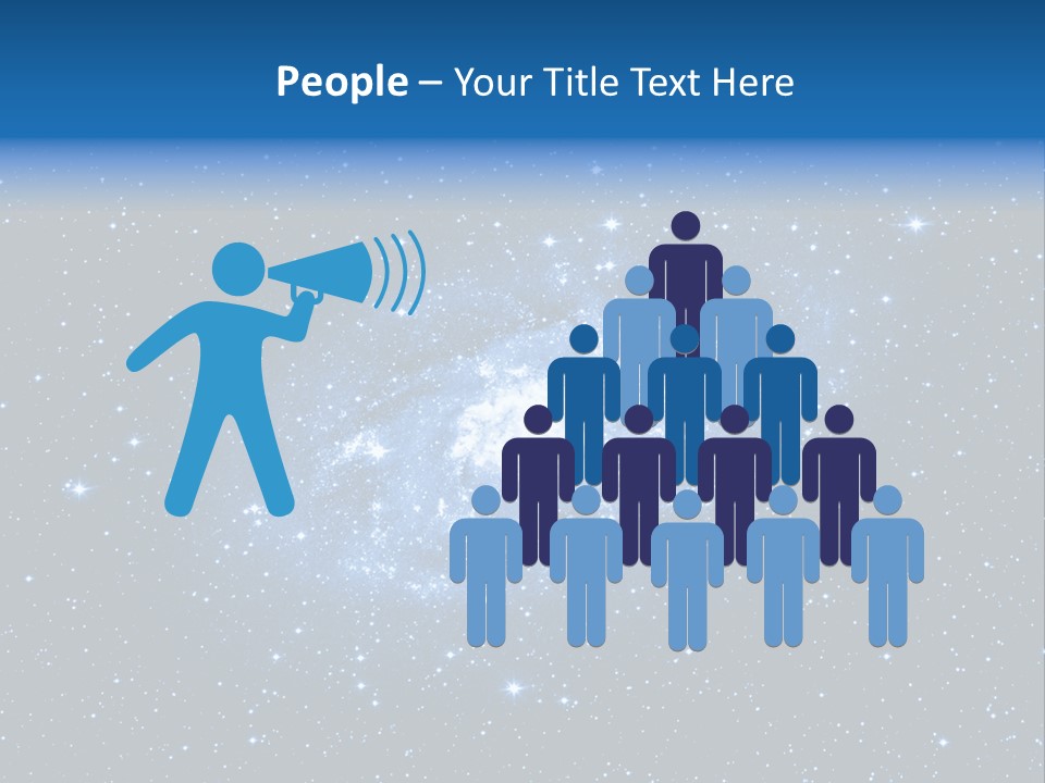 Telescope Andromeda Galaxy PowerPoint Template