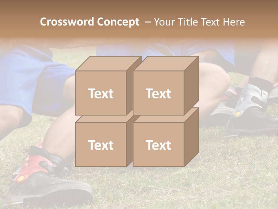 Male Performance Sports PowerPoint Template