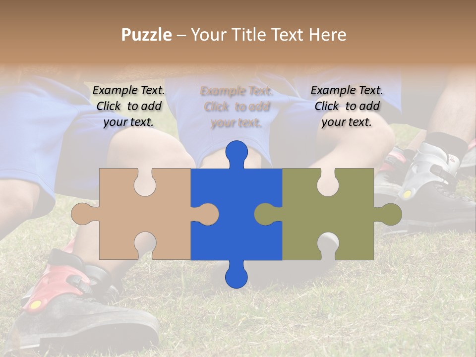 Male Performance Sports PowerPoint Template