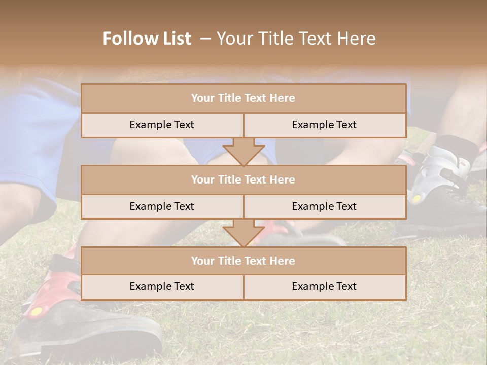 Male Performance Sports PowerPoint Template