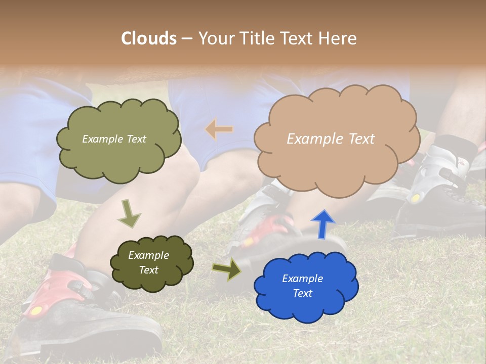 Male Performance Sports PowerPoint Template