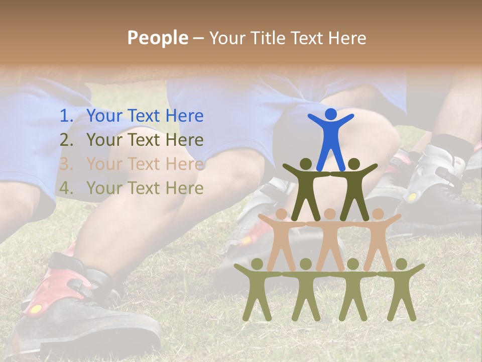 Male Performance Sports PowerPoint Template