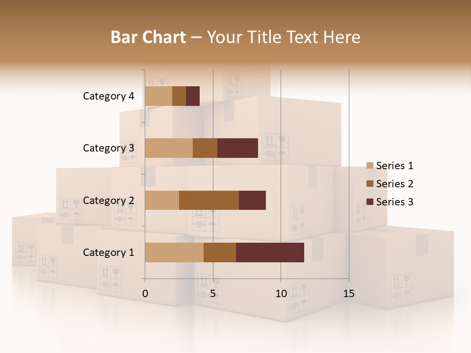 Merchandise Distribution Warehouse PowerPoint Template