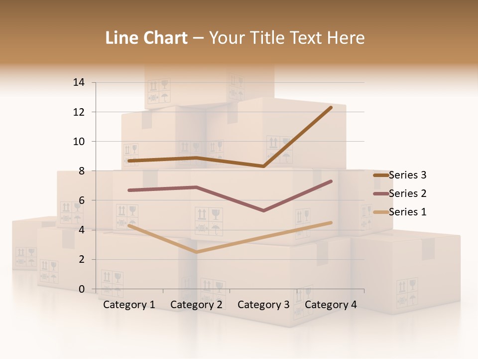 Merchandise Distribution Warehouse PowerPoint Template