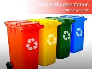 Rubbish Waste Cover PowerPoint Template