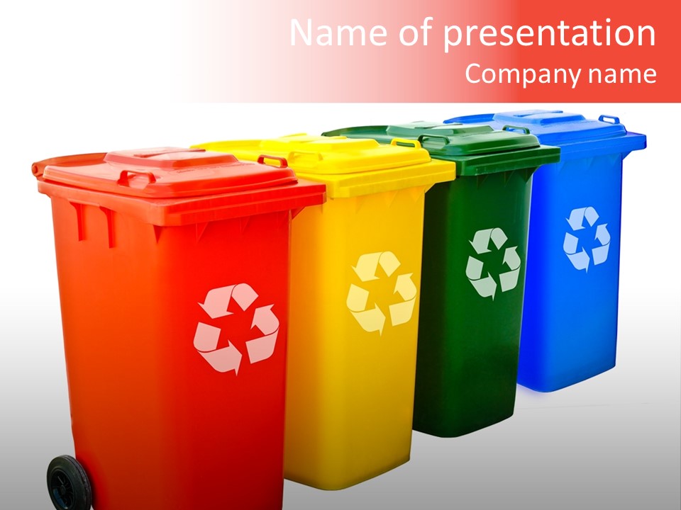 Rubbish Waste Cover PowerPoint Template