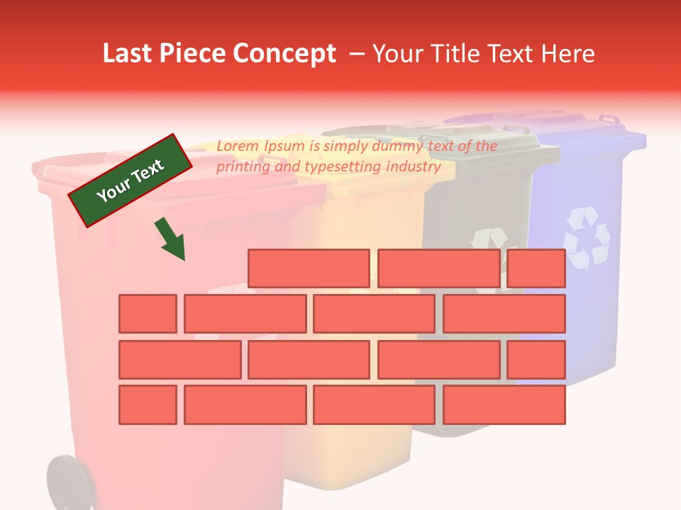 Rubbish Waste Cover PowerPoint Template