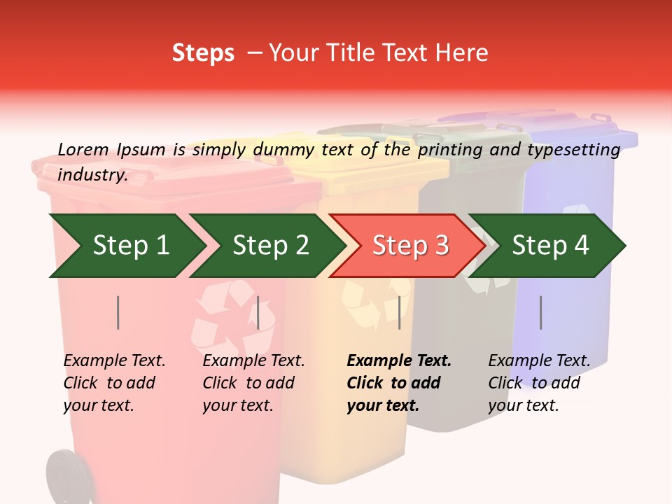 Rubbish Waste Cover PowerPoint Template