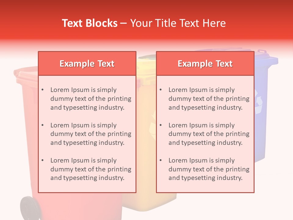 Rubbish Waste Cover PowerPoint Template