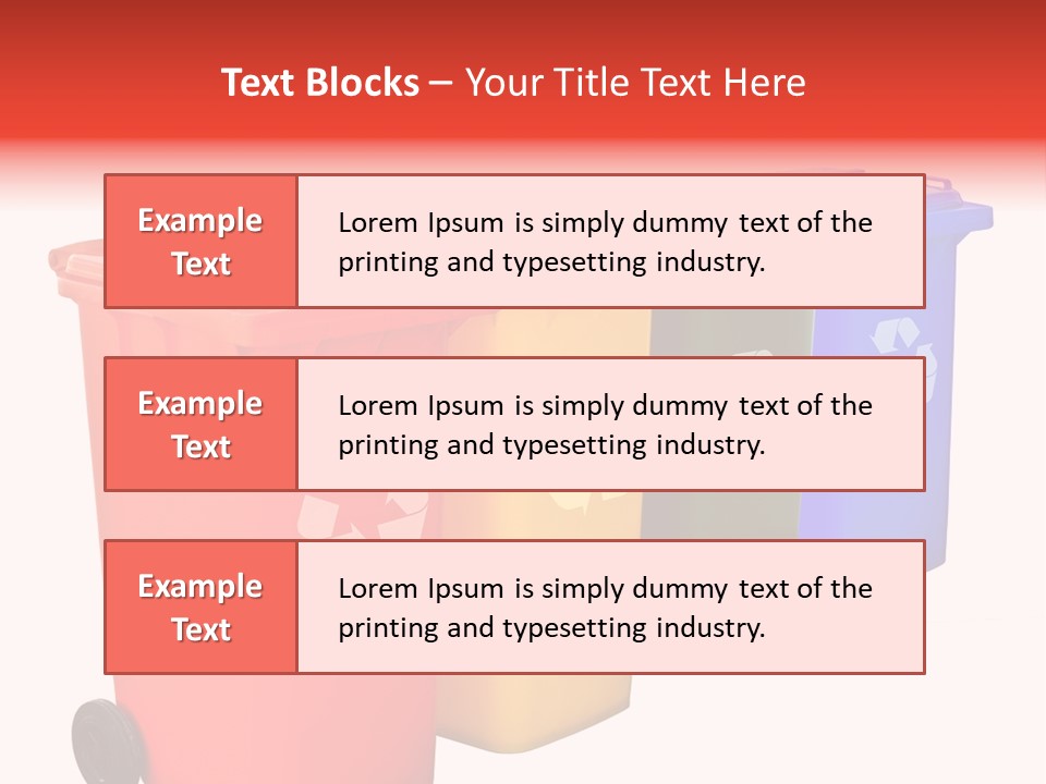 Rubbish Waste Cover PowerPoint Template