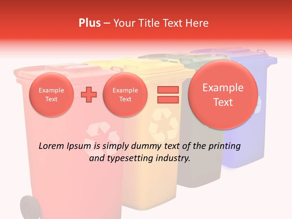 Rubbish Waste Cover PowerPoint Template