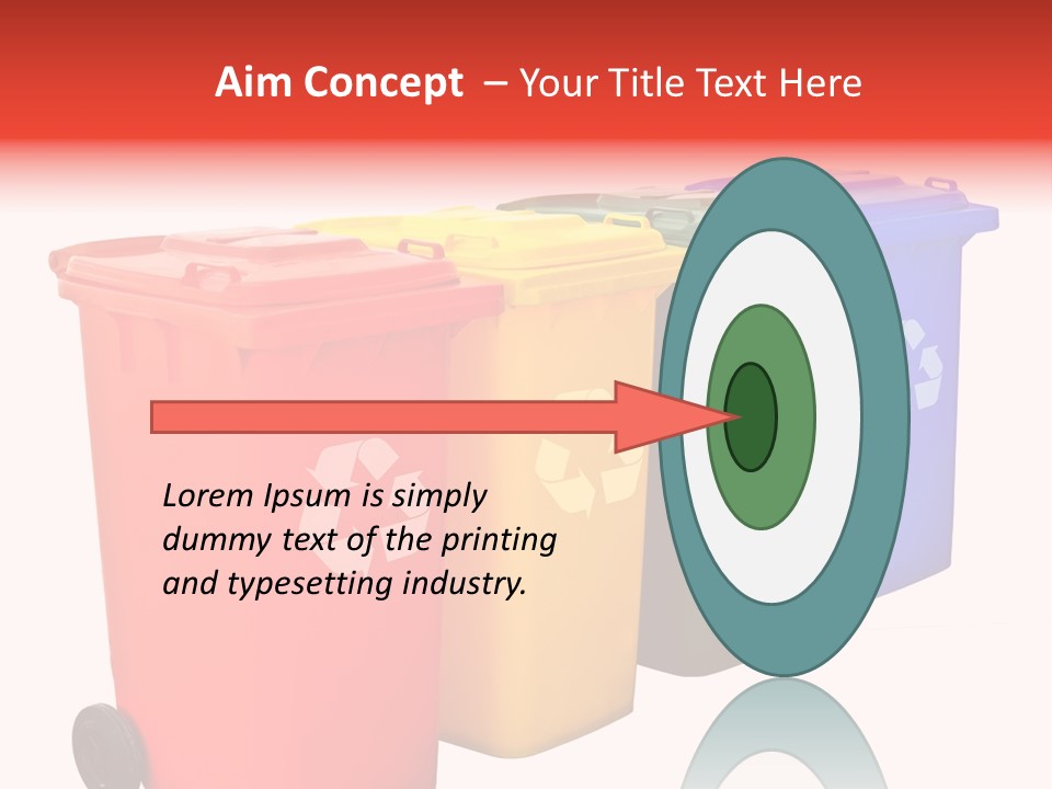 Rubbish Waste Cover PowerPoint Template