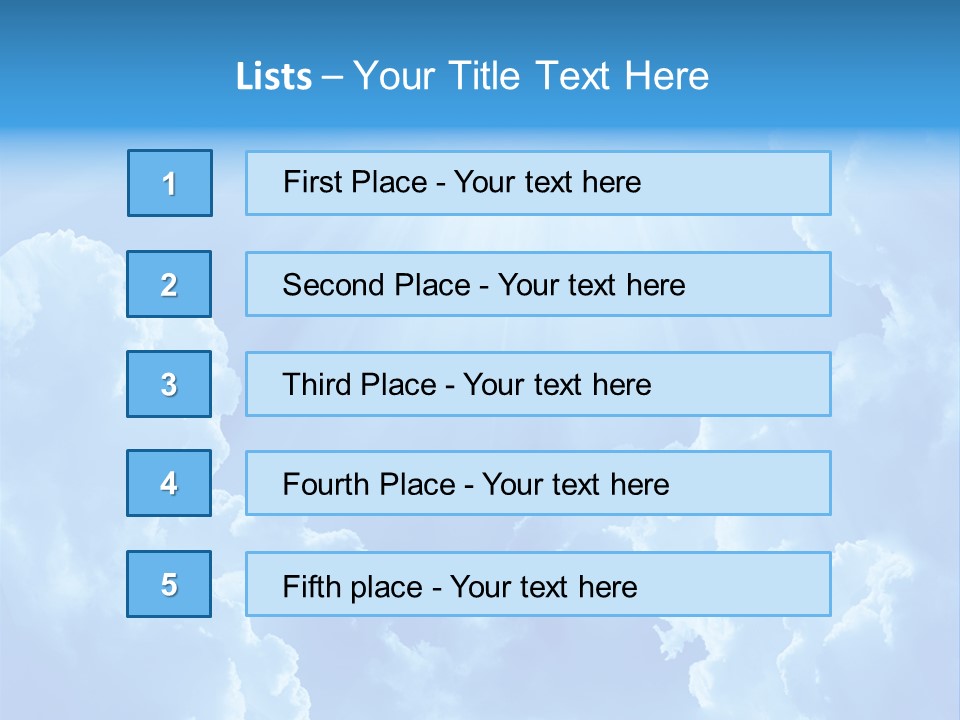 Sunbeam Brightly Color PowerPoint Template