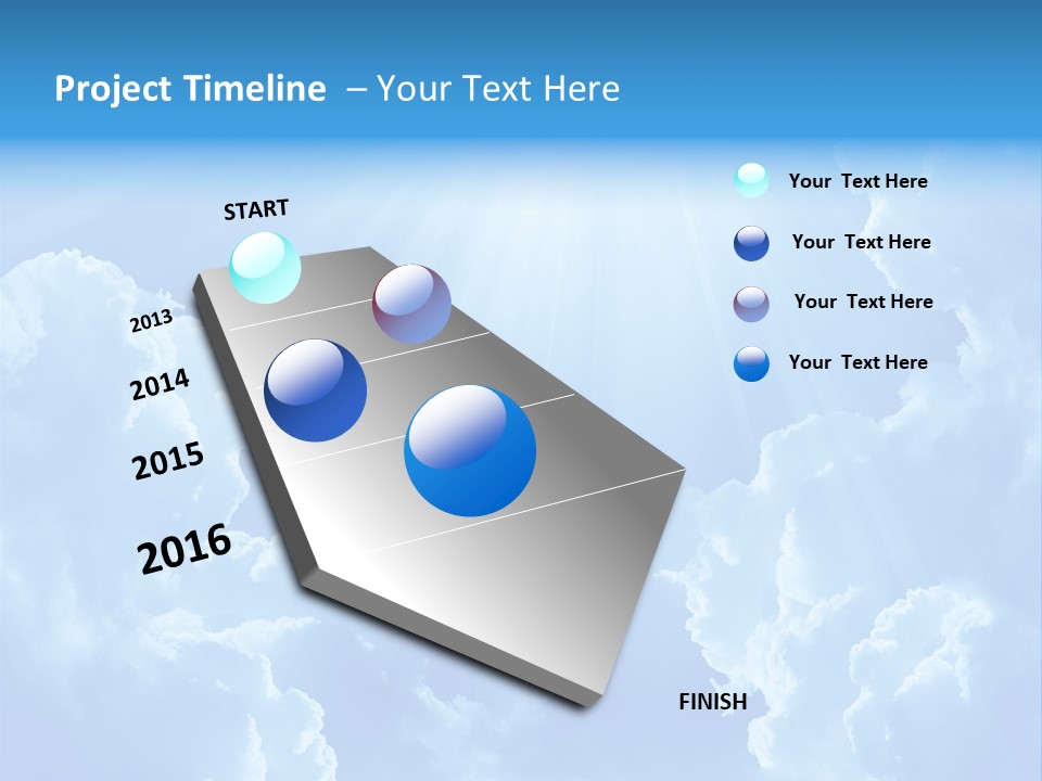 Sunbeam Brightly Color PowerPoint Template