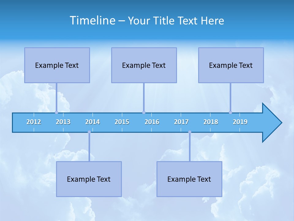 Sunbeam Brightly Color PowerPoint Template
