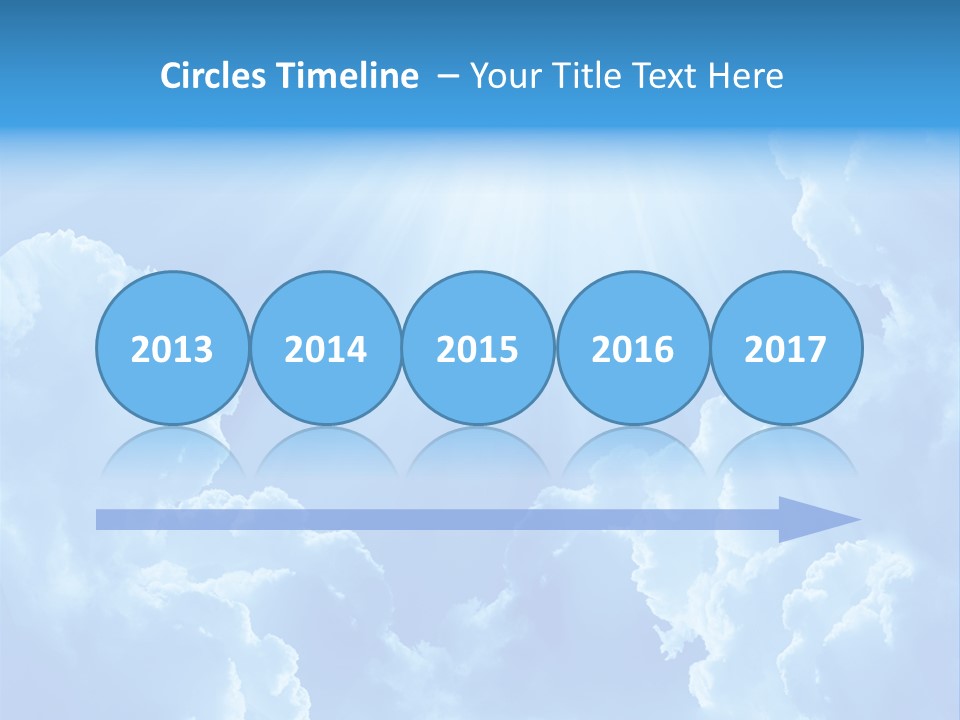 Sunbeam Brightly Color PowerPoint Template