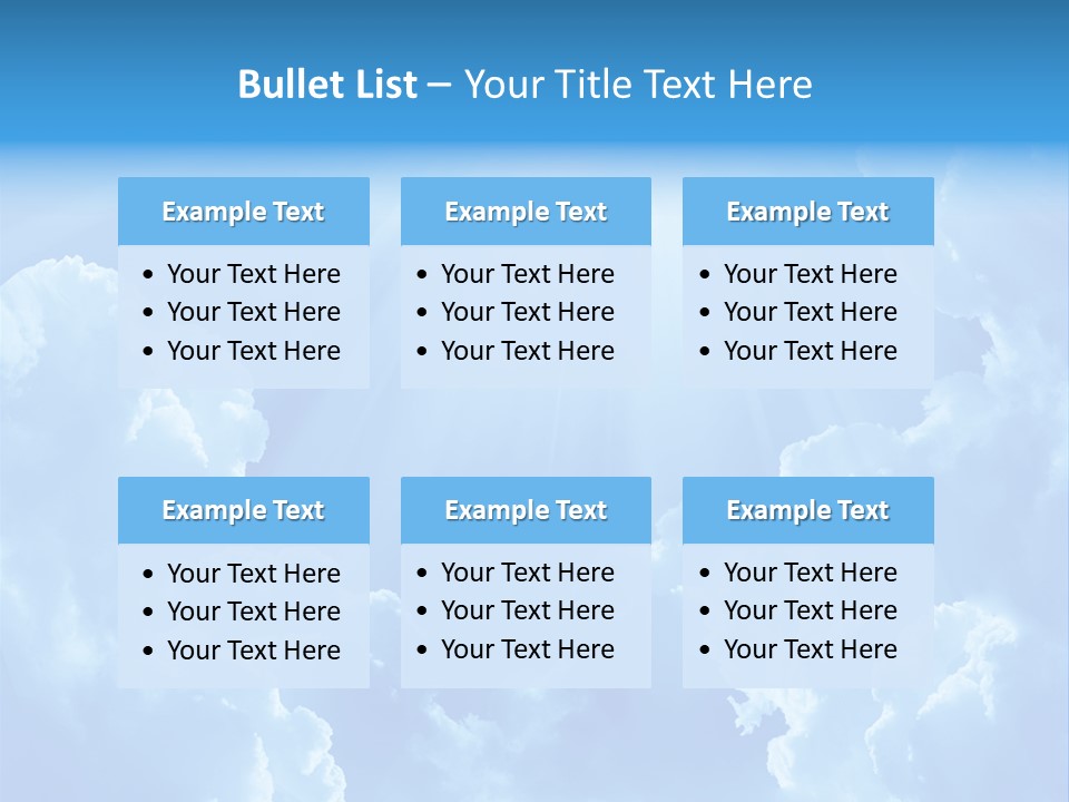 Sunbeam Brightly Color PowerPoint Template