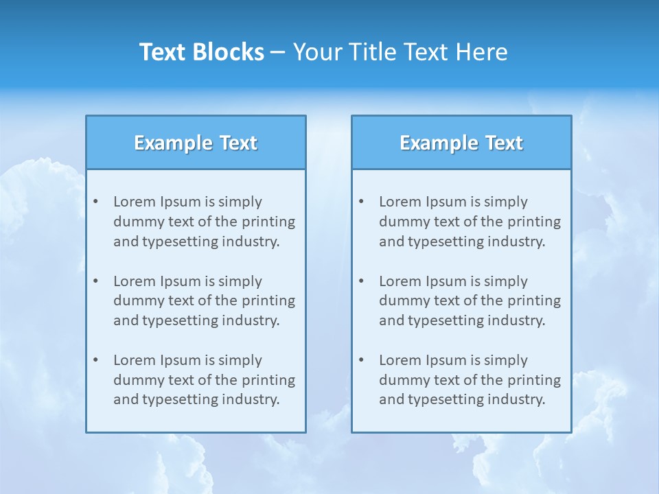 Sunbeam Brightly Color PowerPoint Template