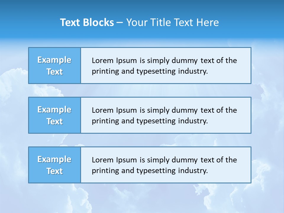 Sunbeam Brightly Color PowerPoint Template