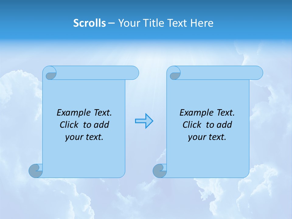 Sunbeam Brightly Color PowerPoint Template
