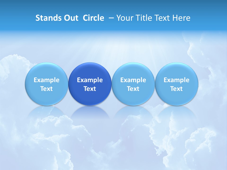 Sunbeam Brightly Color PowerPoint Template