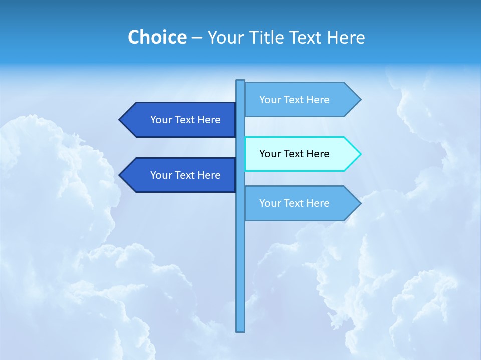 Sunbeam Brightly Color PowerPoint Template