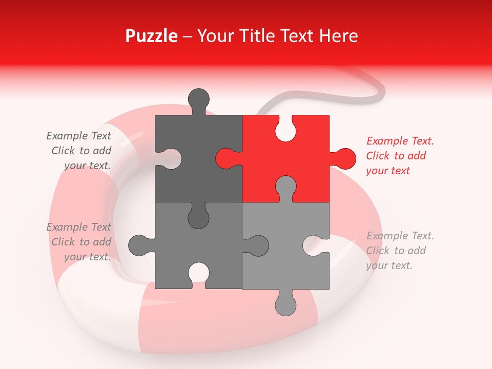 Disease Help Love PowerPoint Template