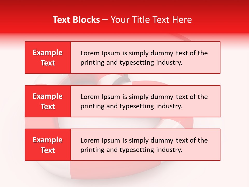 Disease Help Love PowerPoint Template