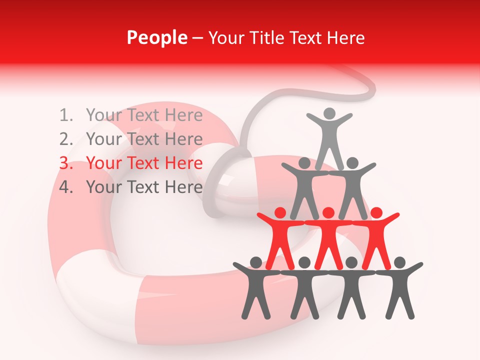 Disease Help Love PowerPoint Template