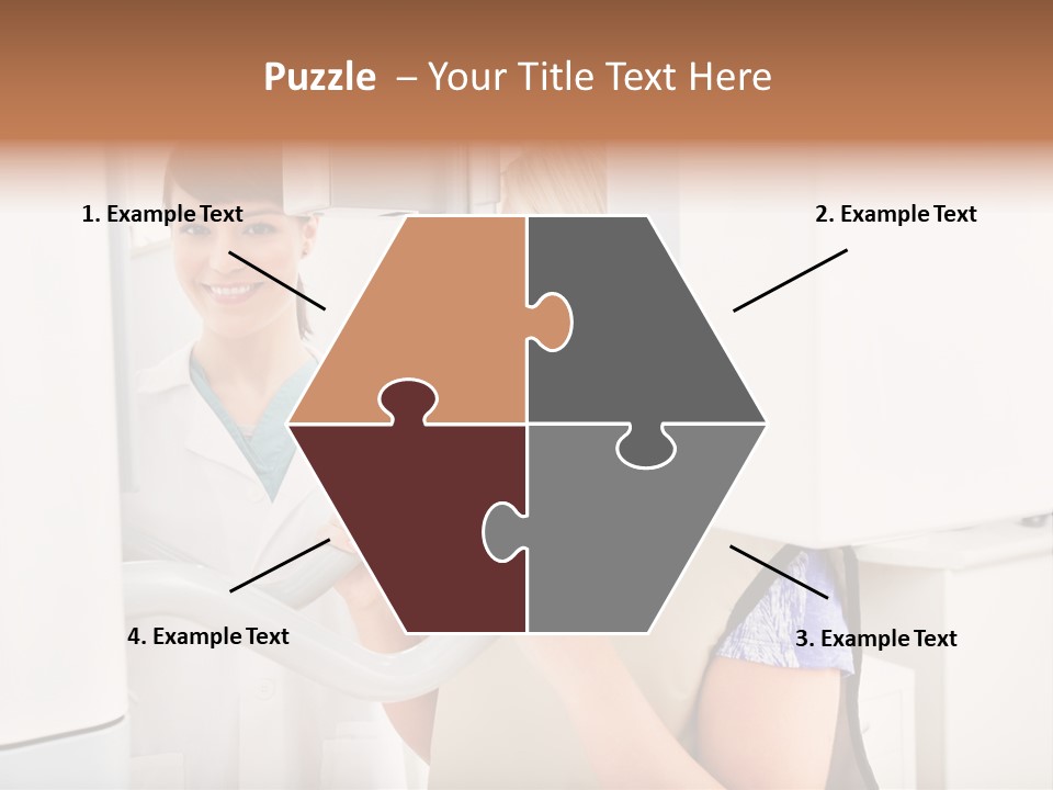 Women Operating Doctor PowerPoint Template