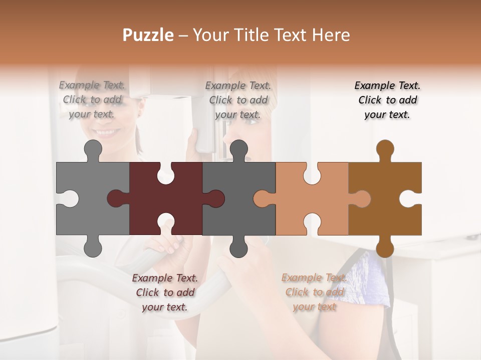 Women Operating Doctor PowerPoint Template