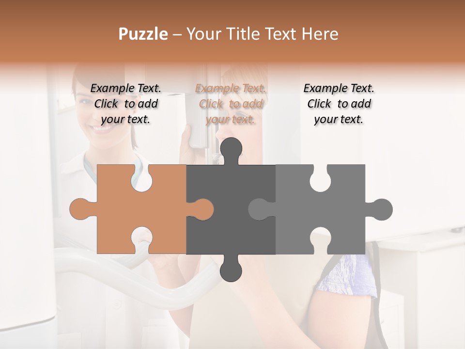 Women Operating Doctor PowerPoint Template