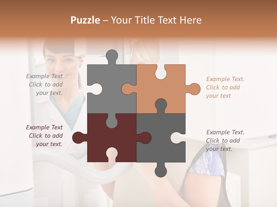 Women Operating Doctor PowerPoint Template