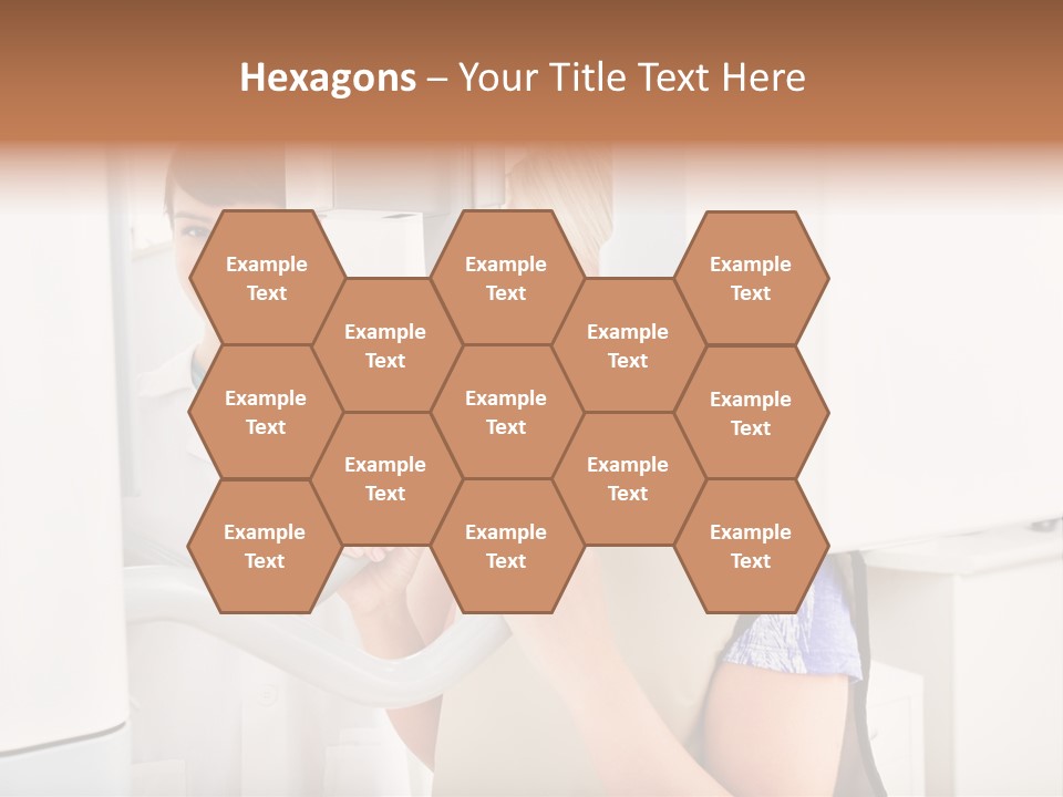 Women Operating Doctor PowerPoint Template