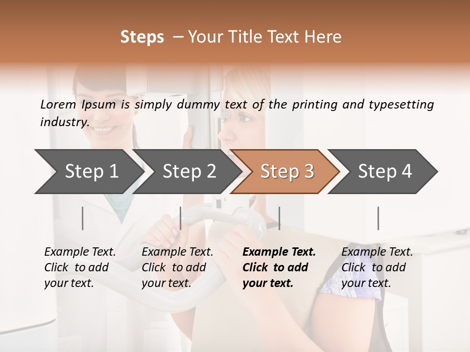 Women Operating Doctor PowerPoint Template