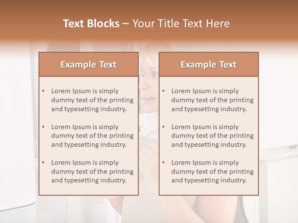 Women Operating Doctor PowerPoint Template