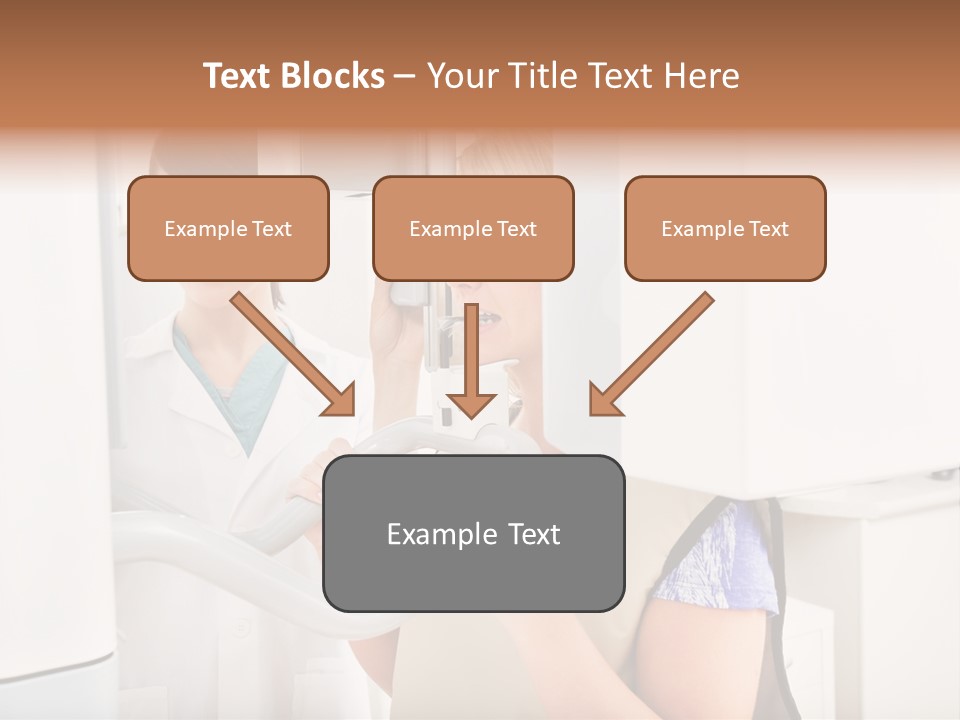 Women Operating Doctor PowerPoint Template