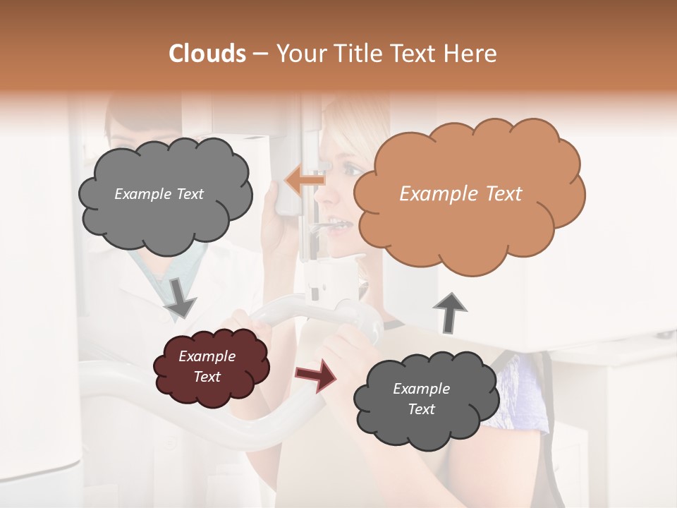 Women Operating Doctor PowerPoint Template