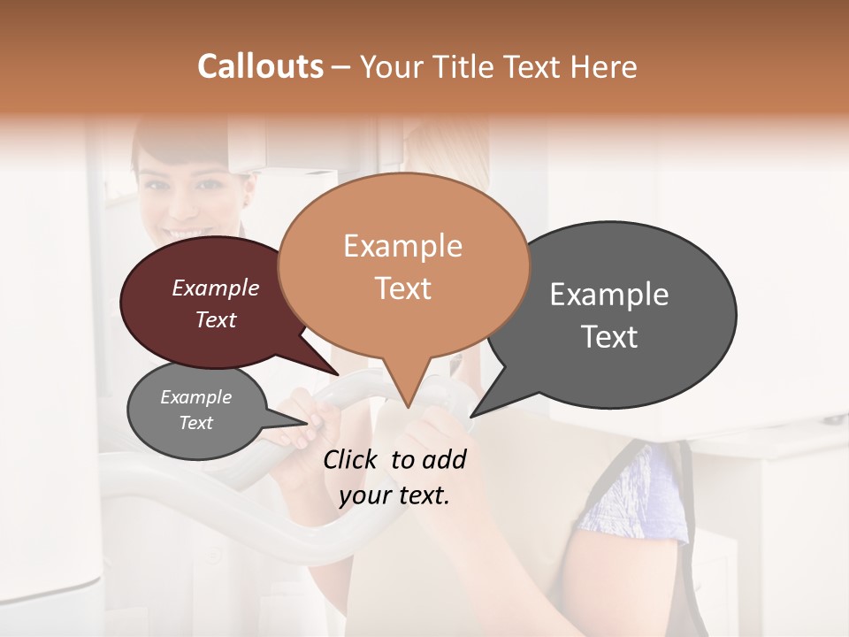 Women Operating Doctor PowerPoint Template