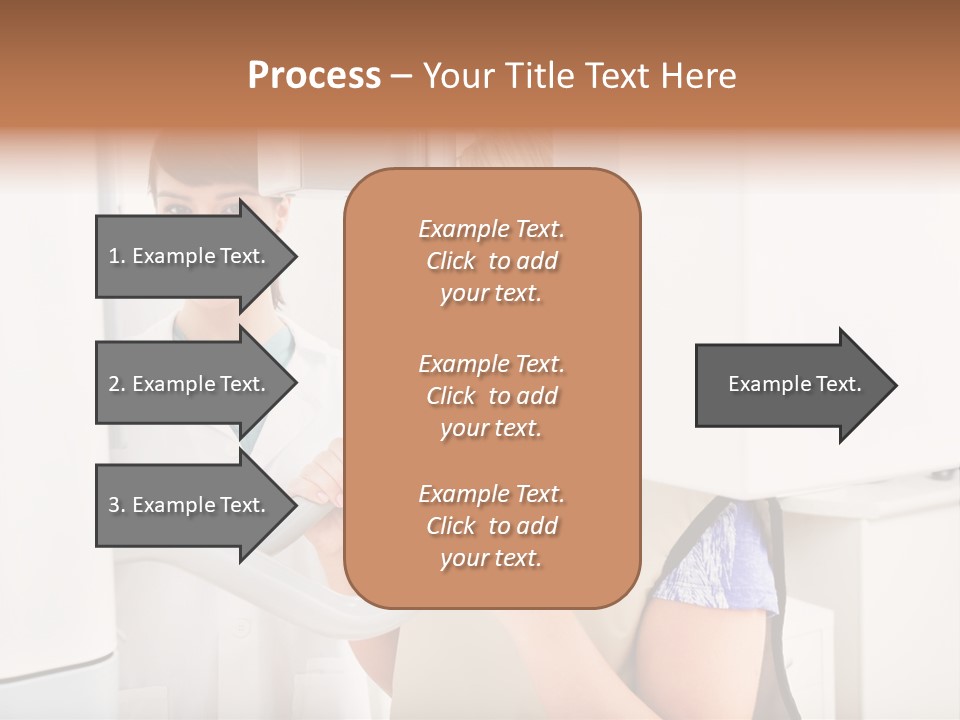 Women Operating Doctor PowerPoint Template