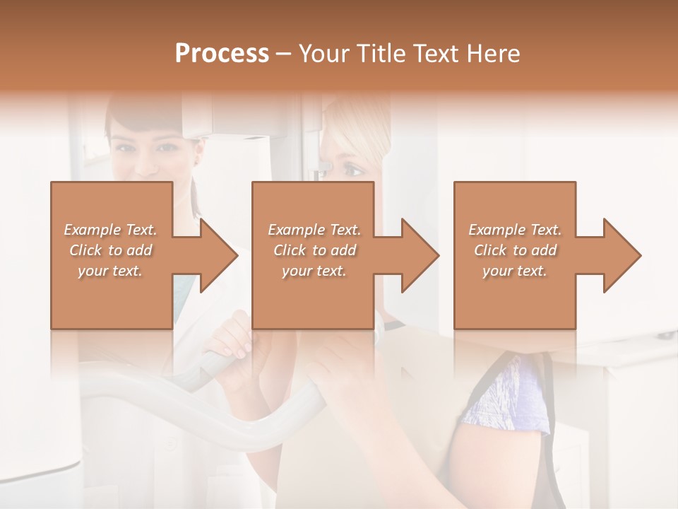 Women Operating Doctor PowerPoint Template